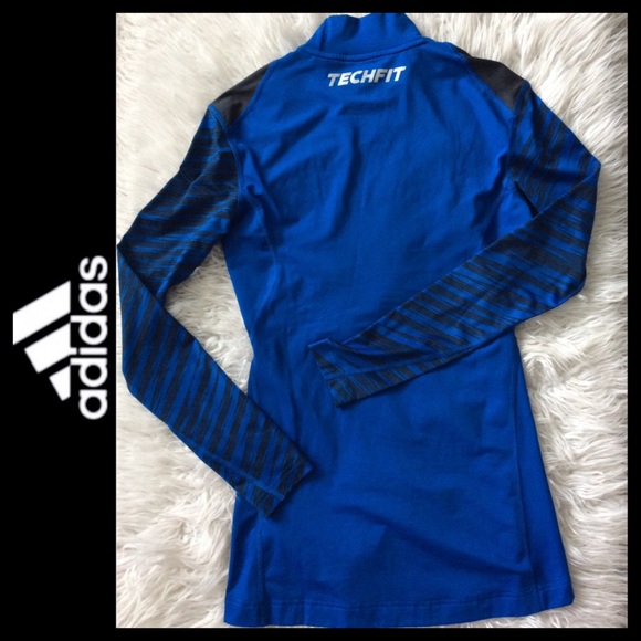 NWOT Adidas Women’s Techfit Mock Neck Top - Picture 3 of 6